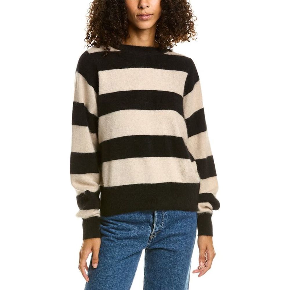 Majestic Filatures Ultra Soft Novelty Stripe Sweater